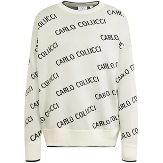 Carlo Colucci Pullover schwarz / weiß XL