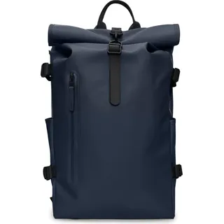 Rains Rucksack Rolltop Large Blau