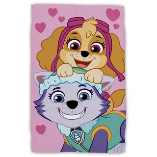 Paw Patrol Gesichtstuch 30 x 50 cm pink
