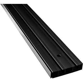 SN DECO GROUP Gardinenschiene SH 2-läufig Ø 7,7 mm 120 cm Schwarz