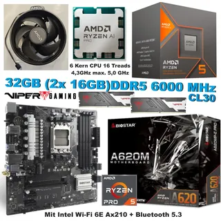 AMD Ryzen 5 Pro 8600G 6C/12T 4,30-5,00 GHz Tray (100-000001239)