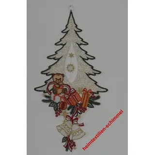 PLAUENER SPITZE Fensterbild WEIHNACHTSBAUM Fensterbilder TANNENBAUM Weihnachten