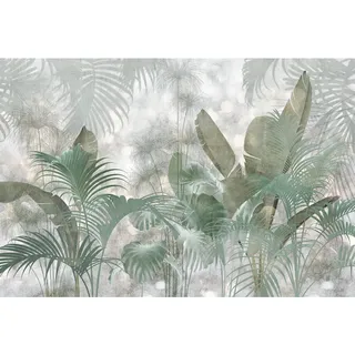 KOMAR Vlies Fototapete Paillettes Tropicales 368 x 248 cm