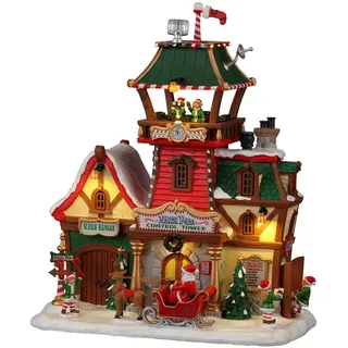 Lemax North Pole Control Tower