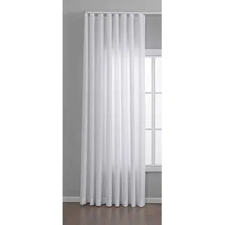 Gardinenbox Cationic Vorhang Faltenband 245 x 300 cm Weiß 1
