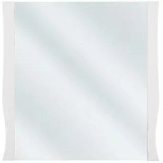 Spiegel Badezimmer Weiß Quadratisch 80x80 Cm Dünner Rahmen 2 Cm Design