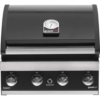 GrandHall Premium G4 Einbau Gasgrill weiß