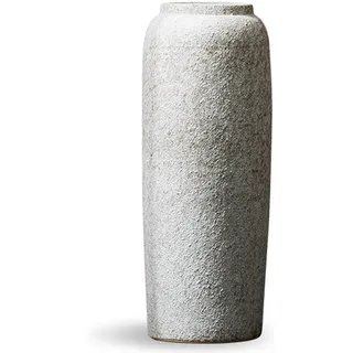 Steingut-Bodenvase Handgefertigte Keramik-Bodenvase Eingang Vom Boden Bis Zur Decke Reichende Große Vase Wohnzimmer Blumenarrangement-Behälter (S : 60cm)