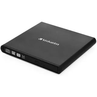 Verbatim Slimline externer DVD-Brenner schwarz