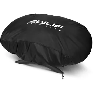 Ezilif Grillabdeckung 600D 70x45x32cm für Weber Q100/Q1000/Q120/Q1200/Q1400 | Grill Abdeckung 600D Oxford Gewebe Tisch Gasgrill Abdeckung Wetterfest für Enders URBAN, Explorer, Grillhaube Elektrogrill