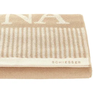 SCHIESSER Rom Saunatuch 75 x 200 cm sand 