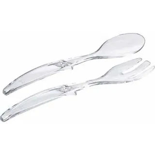 Emsa Salatbesteck VIENNA Kunststoff transparent,
