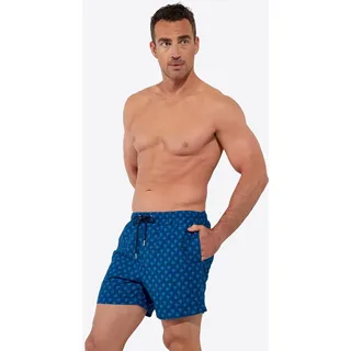 HOM Badeshorts Beach Boxer Trinacria Blau M