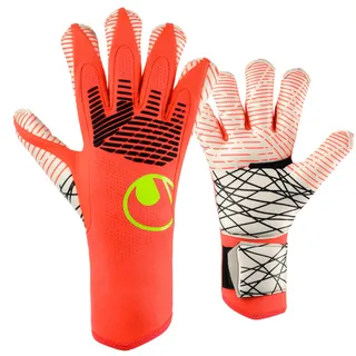 Uhlsport Torwarthandschuhe Ultragrip Fluo Rot/Weiß/Fluo Gelb 12