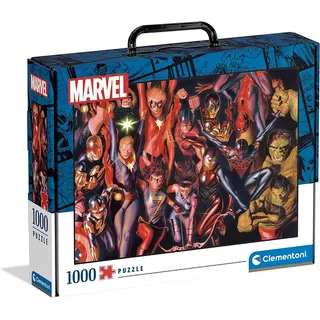 CLEMENTONI 39675 - 1000 Teile Puzzle Brief Case Disney - Marvel