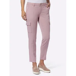 Witt Bequeme Jeans Hose leicht vertieft lila 54