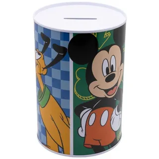 Disney Mickey Mouse Spardose bedruckt aus Metall 15 × 10 × 10 cm