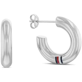 Tommy Hilfiger Creolen CIRCLES silber 2780948 22mm