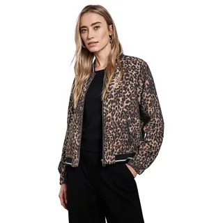 STREET ONE Damen Blouson mit Leo-Muster - 42