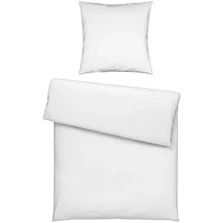 Esposa Bettwäsche, Weiß, Textil, 155x220 cm, pflegeleicht, atmungsaktiv, schadstoffgeprüft, Schlaftextilien, Bettwäsche, Bettwäsche, Renforcé-Bettwäsche