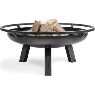 Cook King Feuerschale PORTO Ø 70 cm Schwarz