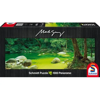 Schmidt Spiele 59286 Mossman Gorge (Puzzle): Panoramapuzzle