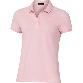 Chiemsee Poloshirt atmungsaktiv und hautsympathisch aus Baumwoll-Piqué rosa