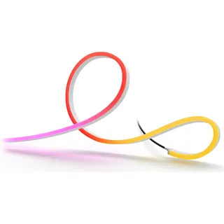Philips Hue, LED Streifen, Neon Gradient Outdoor Lightstrip (RGBW, 1000 cm, Outdoor)