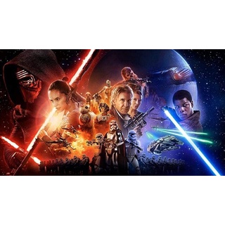 Puzzle 1000 Teile für Erwachsene Star Wars Das Erwachen der Macht Poster Puzzles Puzzles Spiel pädagogisches DIY 70x50CM