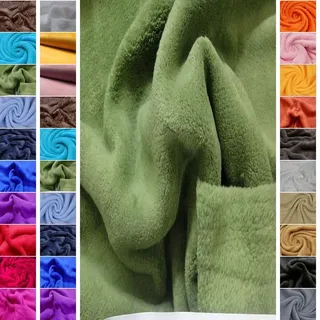 StoffBook Kiwi Polarfleece Fleece Fleecestoff für Bekleidung und Decken | Weich, hochwertig und vielseitig, Stoff für Bekleidung, Decken und Näharbeiten, Microfleece und Wellness-Fleece