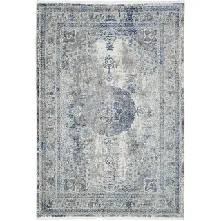 Webteppich Marcus 3 in Hellgrau ca. 160x230cm