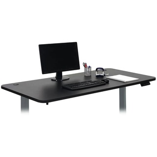 Tischplatte HWC-D40 für Schreibtische, Schreibtischplatte, 160x80cm schwarz