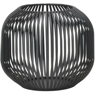 LC Home Laterne Lunaro Metall Schwarz