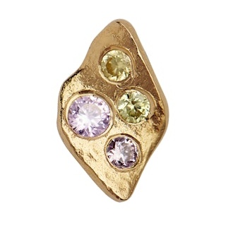 Petit Ile De L'Amour With Stones Earstick - Light Pink Sorbet - Vergoldet-Silber Sterling 925 / 8 - Onesize - STINE A Jewelry