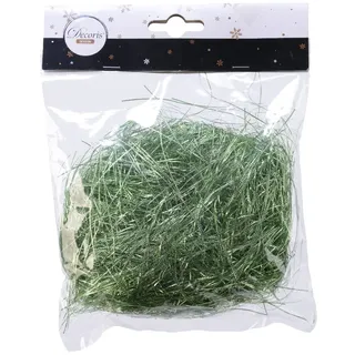 CHICCIE Lametta Grün 20g - Weihnachtsbaumdekoration Weihnachtsdeko Baumschmuck