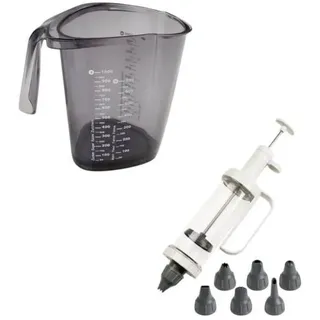 Dr. Oetker Messbecher- und Spritzbeutel-Set – DR OETKER – Baker Edition, Messbecher, Mehrfarbig