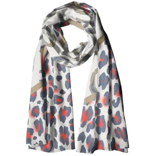 halsüberkopf Accessoires Modeschal Safari, mit Animalprint rot