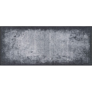 wash+dry Fußmatte, Shades of Grey 60x140 cm, innen und außen, waschbar