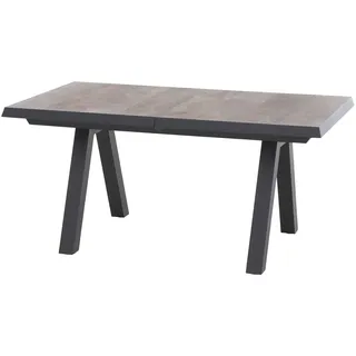 Siena Garden Tirana Gartentisch 160-200 x 90 x 76 cm Grau