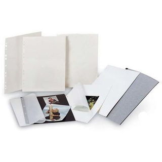 goldbuch Fotokarton DIN A4 mit Pergamin 20 weiße Blätter