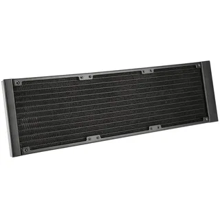 Yunseity Wasserkühlungsradiator, Aluminium 12-Rohr-Wärmetauscherradiator mit G1/4-Gewinde, PC-Radiator für Wasserkühlung (360mm)