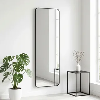 OTTO home Standspiegel Addrik 50 x 160 cm Schwarz