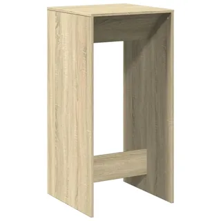 vidaXL Bartisch Sonoma-Eiche 51 x 50 x 103,5 cm Braun