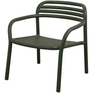 Loungesessel Bliss Cane-line Aluminium dark green grün, Designer Johannes Foersom & Peter Hiort-Lorenzen, 67x71x68 cm