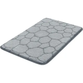 Kleine Wolke Badteppich Soapy, Nebel 70x120 cm grau