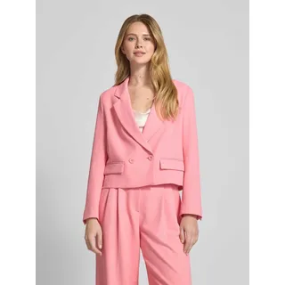Blazer mit Reverskragen, Pink, 42