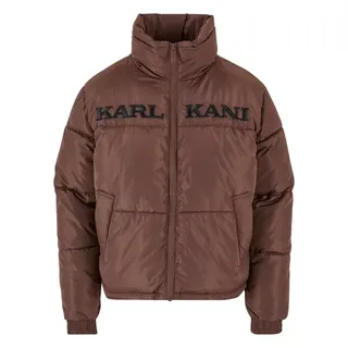 Karl Kani Winterjacke Karl Kani Damen KW-JK012-021-04 KK Retro Essential Puffer Jacket (1-St) braun XS