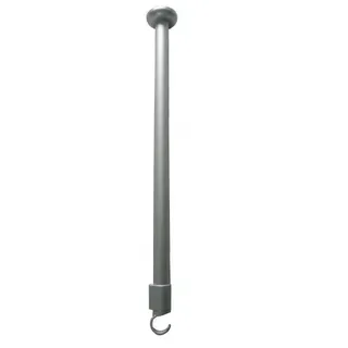Deckenhalterung für Duschvorhangstage ALU silber matt 55 cm