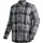 Flanellhemd grau 52