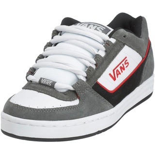 Vans M MALONE Herren Sneaker Größe 49, charcoal/white/black/white (Wht/Blk/Wht)
